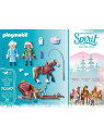 Playmobil Dreamworks spirit  Calèche d'Hiver 70397