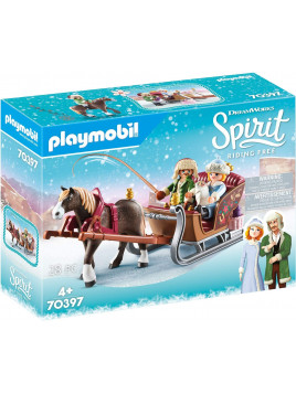 Playmobil Dreamworks spirit  Calèche d'Hiver 70397