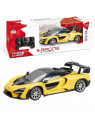 MONDO MOTORS RASTAR MCLAREN SENNA VOITURE RC JAUNE 1/18 636433