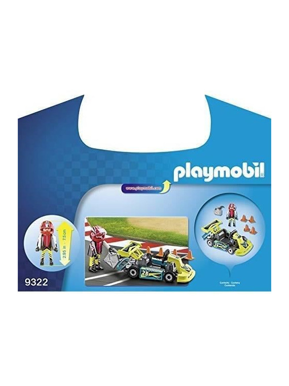 PLAYMOBIL 9322  Action  Valisette Pilote de Karting