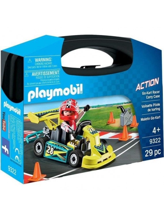 PLAYMOBIL 9322  Action  Valisette Pilote de Karting