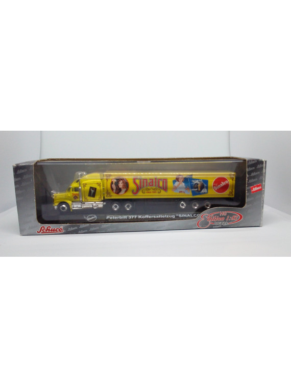 Peterbilt 377 Silnalco de Couleur Jaune 1/87 Schuco 23700