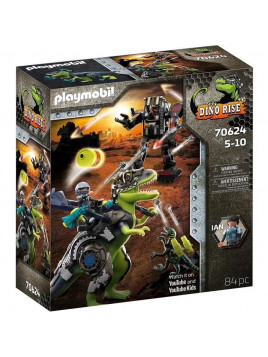 PLAYMOBIL 70624 Dino Rise Tyrannosaure et robot...