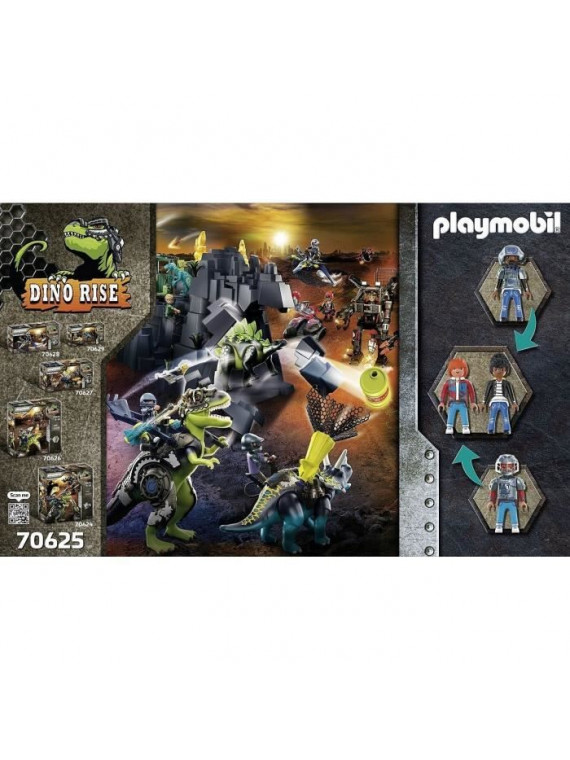 PLAYMOBIL Dino Rise 70625 Spinosaure et combattants