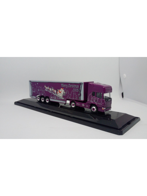 Scania Topline Merry Christmas 2005 Violet 1/87 Schuco 24209