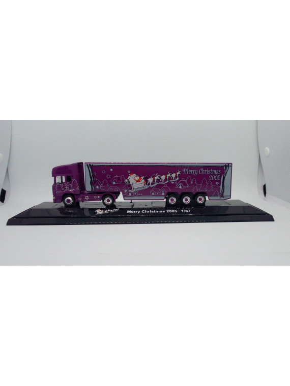 Scania Topline Merry Christmas 2005 Violet 1/87 Schuco 24209