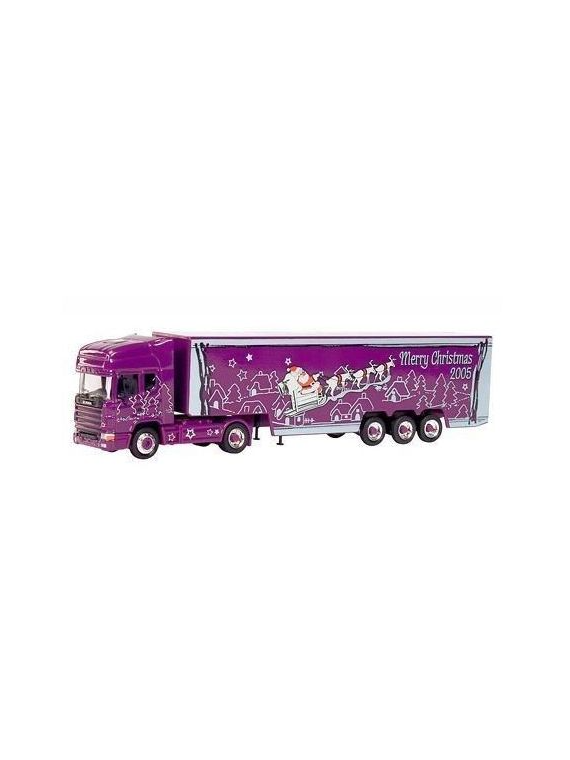 Scania Topline Merry Christmas 2005 Violet 1/87 Schuco 24209