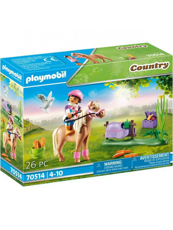 PLAYMOBIL 70514 Cavalière et poney islandais