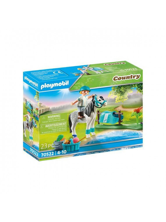 PLAYMOBIL 70522 Country  Cavalière avec poney gris