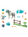 PLAYMOBIL 70522 Country  Cavalière avec poney gris