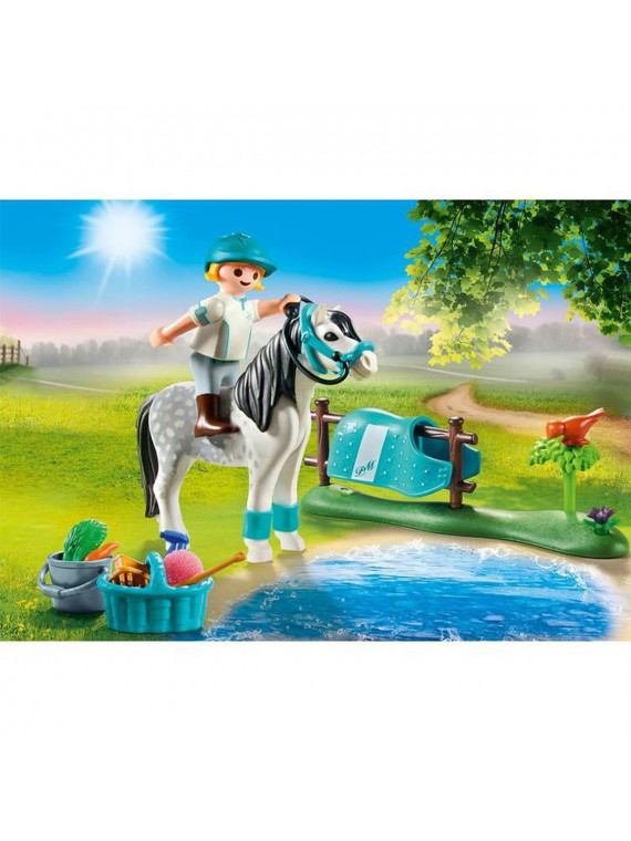 PLAYMOBIL 70522 Country  Cavalière avec poney gris