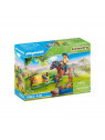 PLAYMOBIL 70523 Cavalier avec poney brun