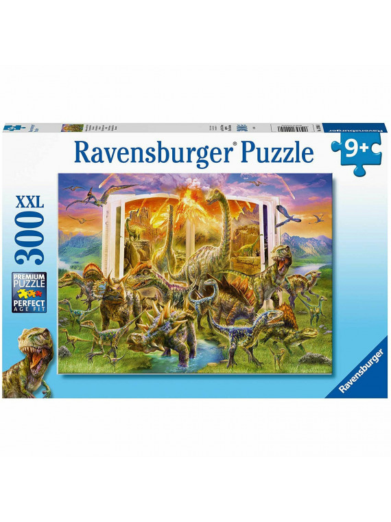 RAVENSBURGER PUZZLE L'ENCYCLOPEDIE DES DINOSAURES 300 PIECES XXL 12905