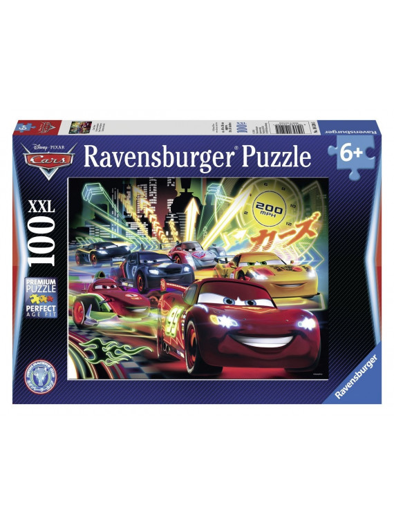 RAVENSBURGER PUZZLE CARS 100 PIECES XXL 10520