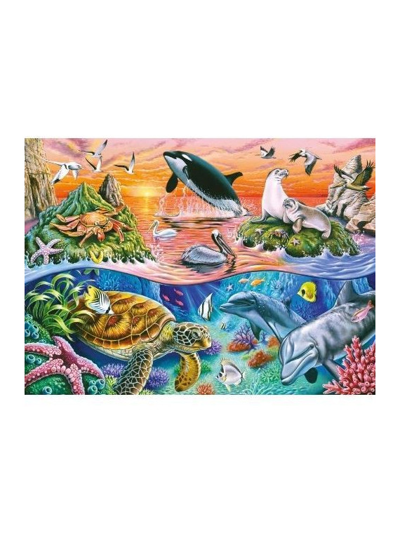 RAVENSBURGER PUZZLE OCEAN 100 PIECES XXL 10681