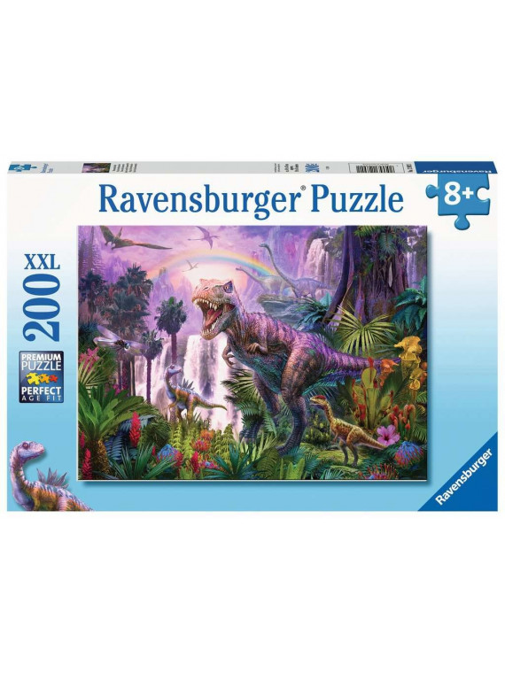 Puzzle Ravensburger Pays des dinosaures 200pièces XXL 12892