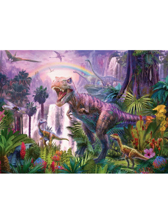 Puzzle Ravensburger Pays des dinosaures 200pièces XXL 12892