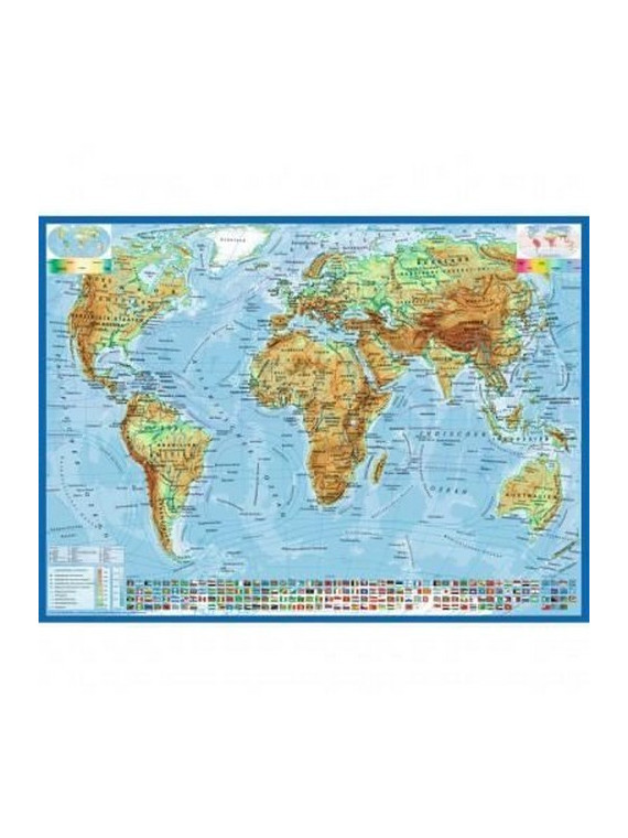 RAVENSBURGER PUZZLE CARTE DU MONDE 300 PIECES XXL 13097