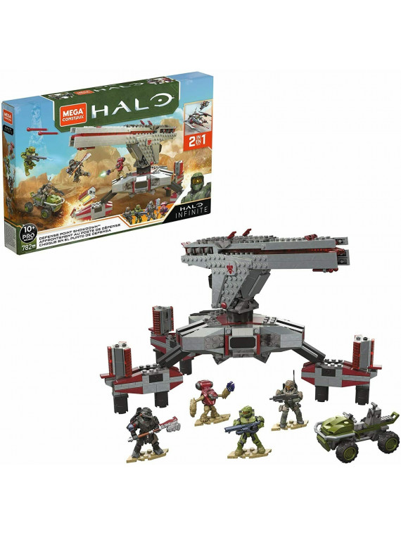 MEGA CONSTRUX HALO INFINITE PRO 2EN1 AFFRONTEMENT AU POSTE DE DEFENSE GNB27