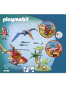 PLAYMOBIL 9430  Dinos  Hélicoptère Et Ptéranodon