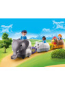 PLAYMOBIL 1.2.3 70405 TRAIN DES ANIMAUX