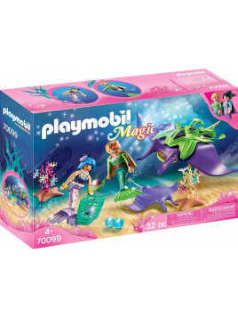 PLAYMOBIL Magic 70099 Sirènes Chercheurs de...