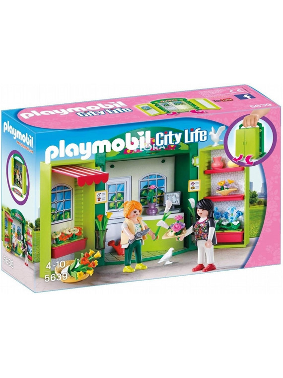 Playmobil city life Boutique Coffre Fleuriste 5639