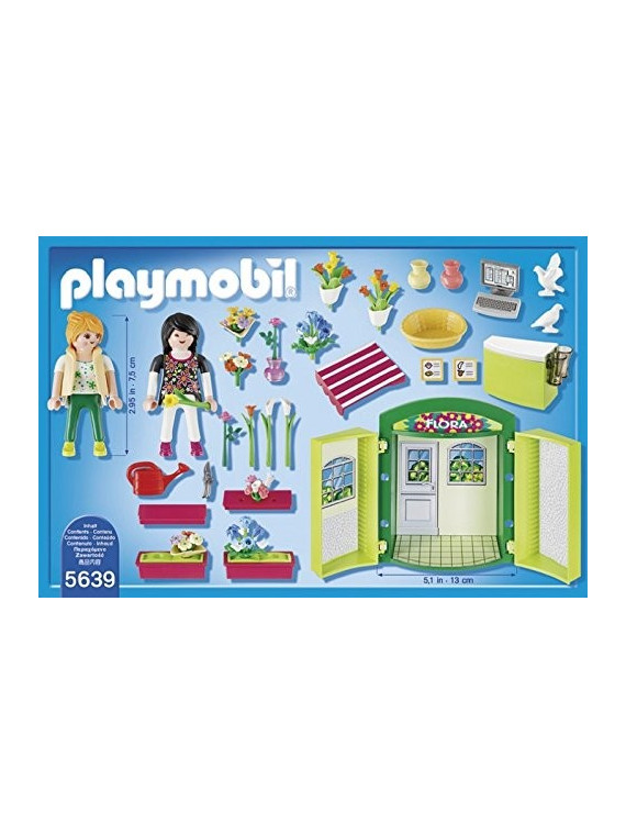 Playmobil city life Boutique Coffre Fleuriste 5639