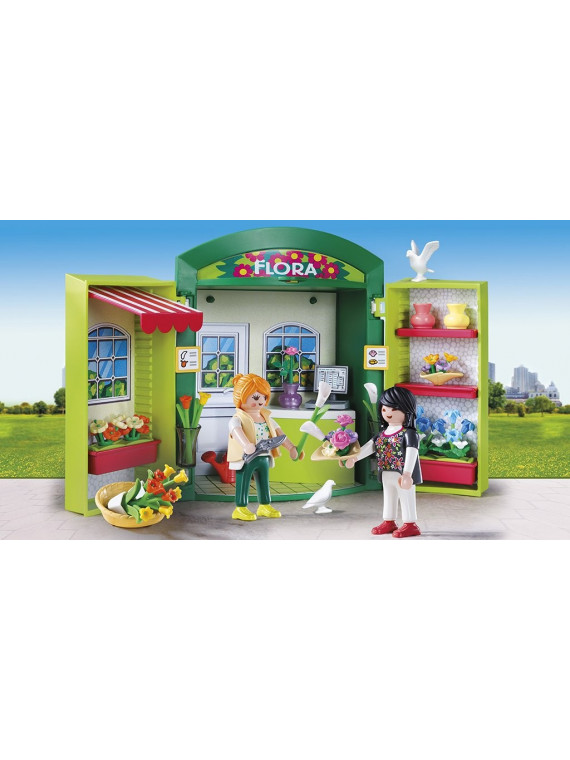 Playmobil city life Boutique Coffre Fleuriste 5639