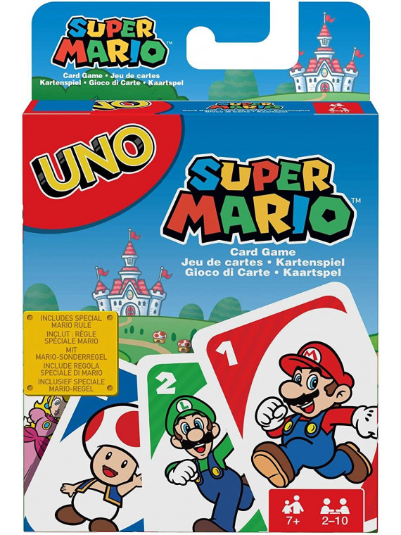 UNO Super Mario jeu de cartes