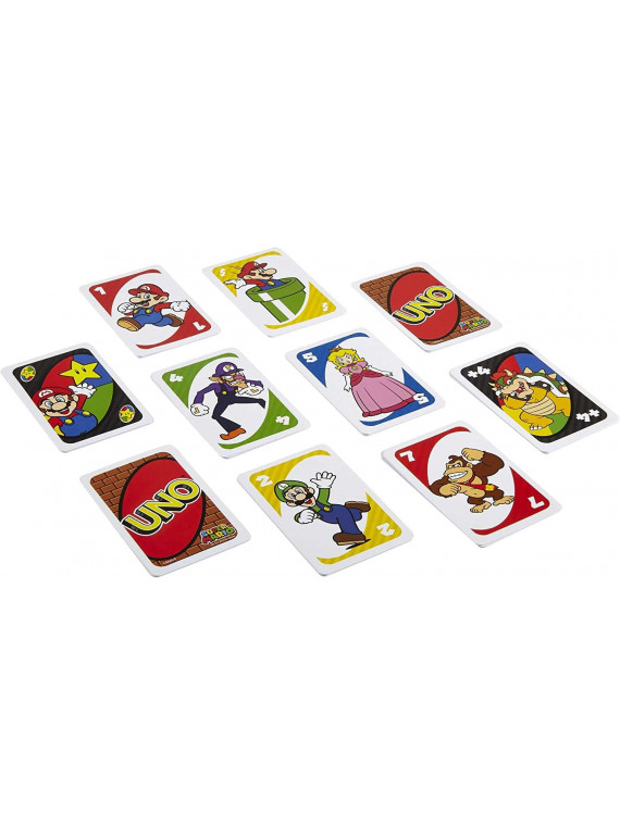 UNO Super Mario jeu de cartes