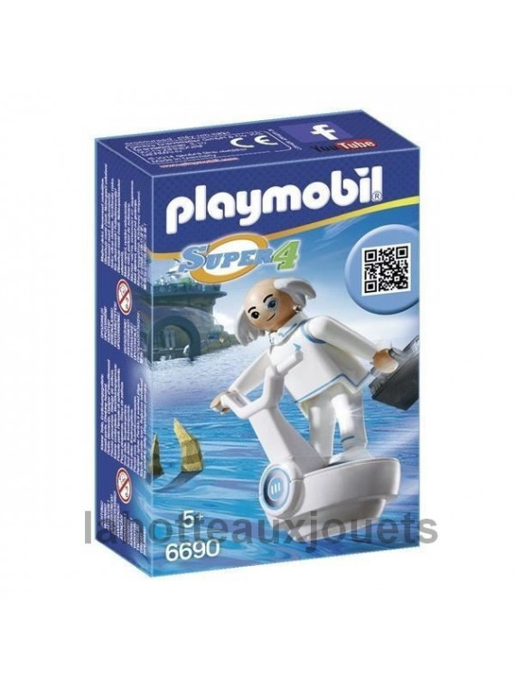 PLAYMOBIL 6690  SUPER 4  DOCTEUR X