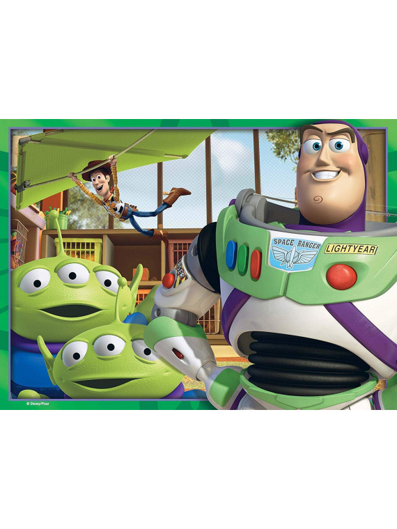 Ravensburger 7108 puzzles  4 en 1 Toy Story 3 12,16,20,24 pièces