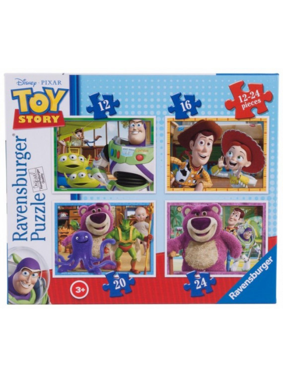 Ravensburger 7108 puzzles  4 en 1 Toy Story 3 12,16,20,24 pièces