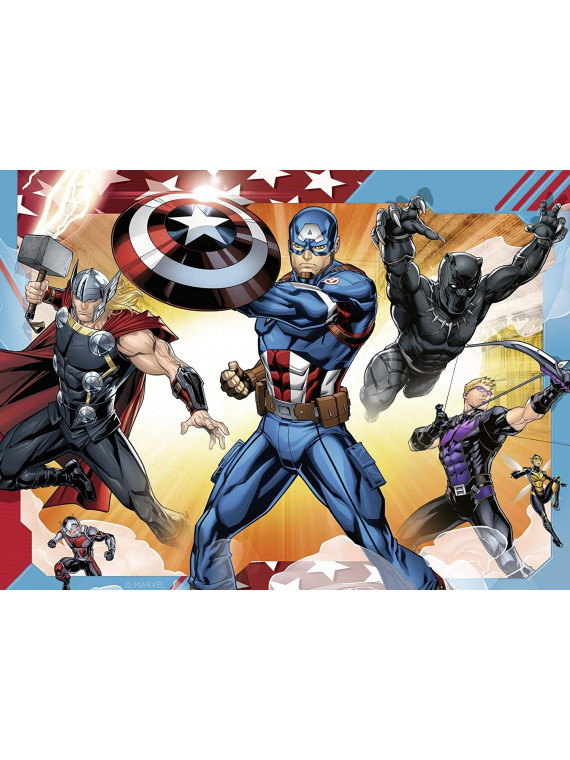 Ravensburger 6942 puzzle Marvel Avengers 12, 16, 20, 24 pièces