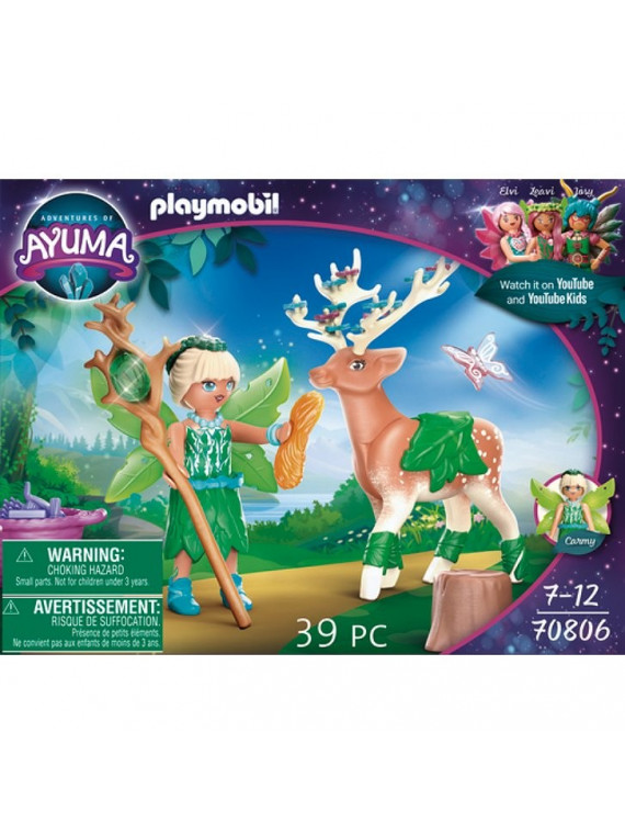 Playmobil  70806 FEE AVEC SON ANIMAL PREFERE