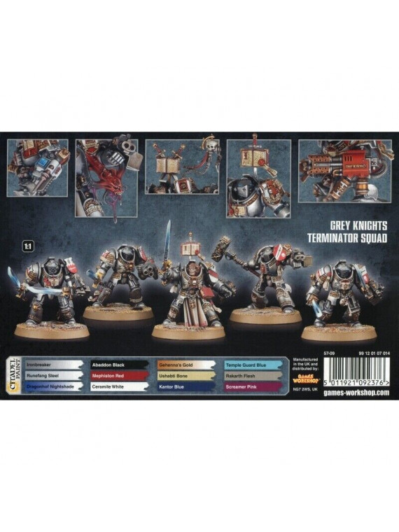 WARHAMMER 40K GREY KNIGHTS PALADIN SQUAD 57-09