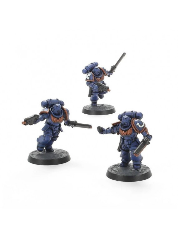 WARHAMMER 40K SPACE MARINES ASSAULT INTERCESSORS AVEC SET DE PEINTURE