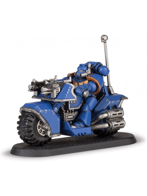 WARHAMMER 40K SPACE MARINE BIKE ATTACK