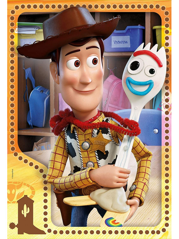 CLEMENTONI DISNEY PUZZLE TOY STORY 4 3X48 PIECES 25242