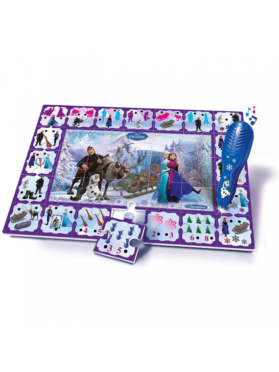 CLEMENTONI INTERACTIVE QUIZ PUZZLE DISNEY FROZEN C13289