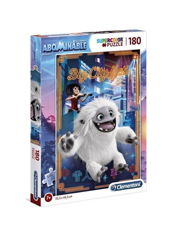 Clementoni Supercolor Dreamworks Abominable big city yéti 180 pièces 29766