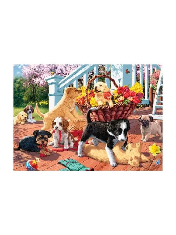 DINO PUZZLE CHIOTS SECRET 1000 pièces : Les chiots 53255