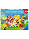 Ravensburger 075942  Puzzle Maya L'Abeille Dans Le Pré Des Fleurs 2 x12 Pièces