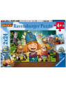 Ravensburger 05070 Puzzle Vic le Viking 2 x 24 pièces