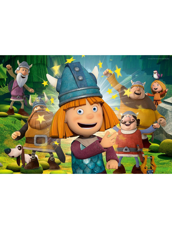 Ravensburger 05070 Puzzle Vic le Viking 2 x 24 pièces