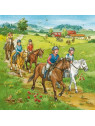 Ravensburger  092376 Puzzle  Mon Cheval Ferme  3 x 49 Pièces