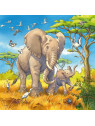 Ravensburger 09265  Puzzle Classique  Animaux Sauvages du Zoo / Domestiques