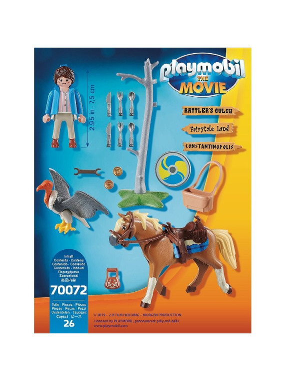 Playmobil 70072 The Movie Marla avec cheval