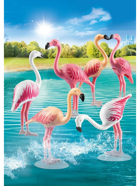 Playmobil 70351 couple de flamands roses